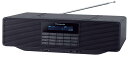 パナソニック ポータブルステレオCDシステム AUX ブラック RX-D70BT-K