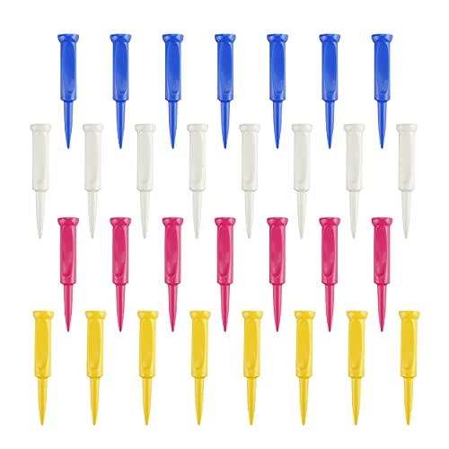 Tabata(タバタ) ティー グッドティー 段付きティー ゴルフ ティー 段 プラスチックティー グッドティー段付超ロング 40mm 30本入 GV8001