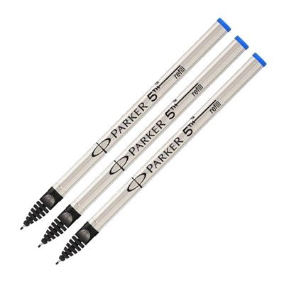 パーカー(PARKER) 3本セット替芯 5thテクノロジー採用ペン(インジェニュイティ)専用 ブルー(ペン先:F) [S1162722]