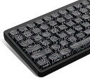 キーキャップ 薄型 Womier ロープロファイル PBT キーキャップ カスタムキーボードキーキャップ 132キー 60% 65% 75% 80% 101% Cherry Gateron MXスイッチ用 メカニカルキーボード ブラック