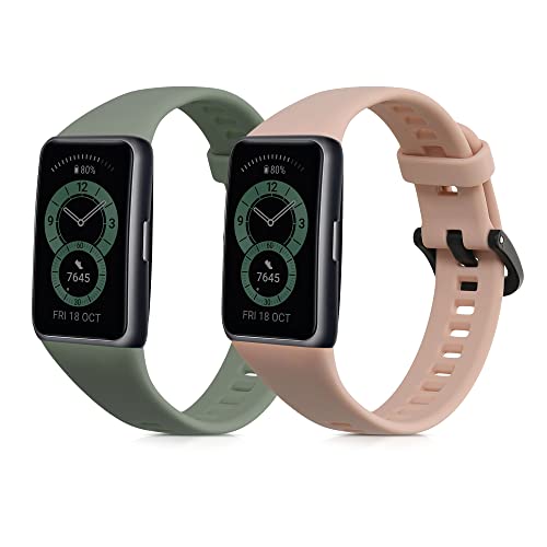 kwmobile 2x Х Huawei Band 6б ٥ - ꥳХ ե TPU ѵ ƥԥ/ѥ...