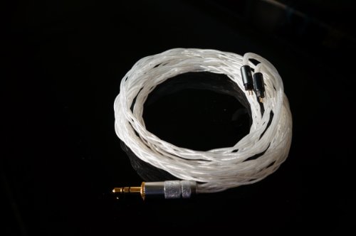 Effect Audio Studio "Artemis Silver" Westone カスタムIEM 2ピン 用アップグレード・ケーブル 4R/UM3XRC/UM2XRC, JH Audio, UE Custom対応 (ハイエンド リケーブル) Effect Audio Studio "Artemis Silver" Westone カスタムIEM 2ピン 用アップグレード・ケーブル 4R/UM3XRC/UM2XRC, JH Audio, UE Custom対応 (ハイエンド リケーブル)