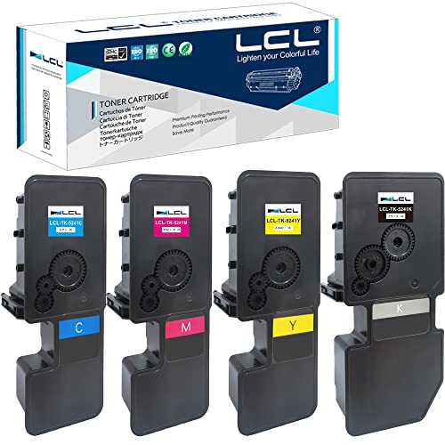 LCL 4å ֥å  ޥ  Kyocera  TK-5241 TK-5241K TK-5241C TK-5241M TK-5241Y ߴȥʡȥå бKyocera ECOSYS M5526cdn M5526cdw P5026cdn P5026cdw