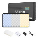 Ulanzi VL200 LEDビデオライト 撮影用 2500K-9000K 無段階調光 撮影照明 Type-C 充電式 小型 軽量 超薄型 持ち運び便利 5000mAh ミニ 商品撮影/ビデオ撮影/YouTube/Tiktok/生放送/自撮り等に適用 日本語説明書付き