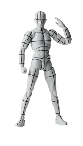 TAMASHII NATIONS S.H.フィギュアーツ ボディくん -スポーツ- Edition -ワイヤーフレーム-(Gray Color Ver.) 約150mm PVC&ABS製 塗装済み可動フィギュア TAMASHII NATIONS S.H.フィギュアーツ ボディくん -スポーツ- Edition -ワイヤーフレーム-(Gray Color Ver.) 約150mm PVC&ABS製 塗装済み可動フィギュア