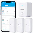 Govee WiFi 温湿度計 温度計 湿度計 デジタル ワイヤレス 高精度 乾燥対策 アラーム 異常通知 インテリア コンパクト センサー3つ ゲートウェイ1つ インフルエンザ対策 温湿度管理 温室 地下室 爬虫類 室内用(2.4GHZ WiFiのみサポート)(4)