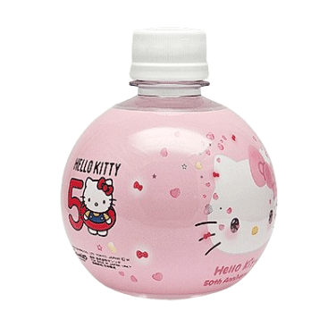 ハローキティ50th ピンク/球体ボトルウォーターの紹介画像2