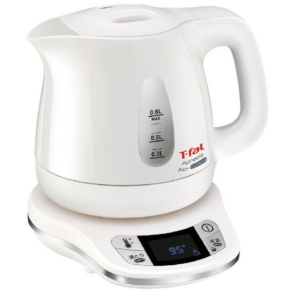 T Fal 電気ケトルティファールキッチン家電アプレシアプラスエージープラスコントロール電気ケトル0 8l パールホワイトko61jp Ko61jp T Fal ティファールアプレシアエージープラスコントロール電気ケトル0 8l パールホワイトko61jp Mokomoko青山