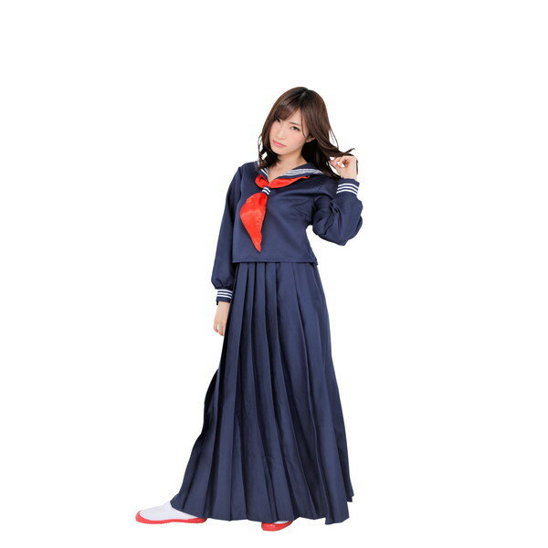 スケバン 紺 レディース 仮装 コスプレ コスチューム