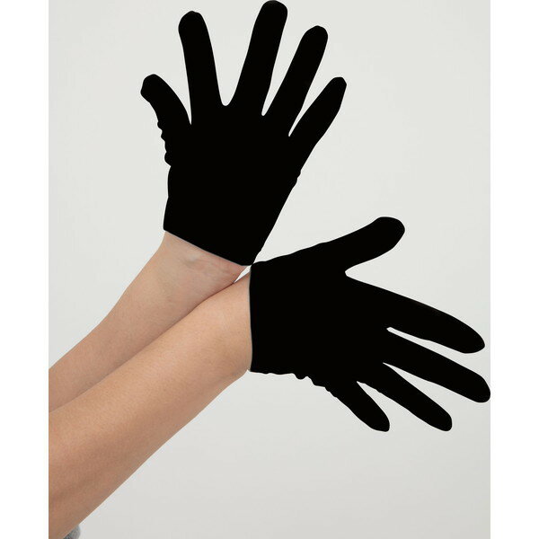 楽天MOKOMOKO青山コスプレ用手袋 黒 ショート For costumes short glove black