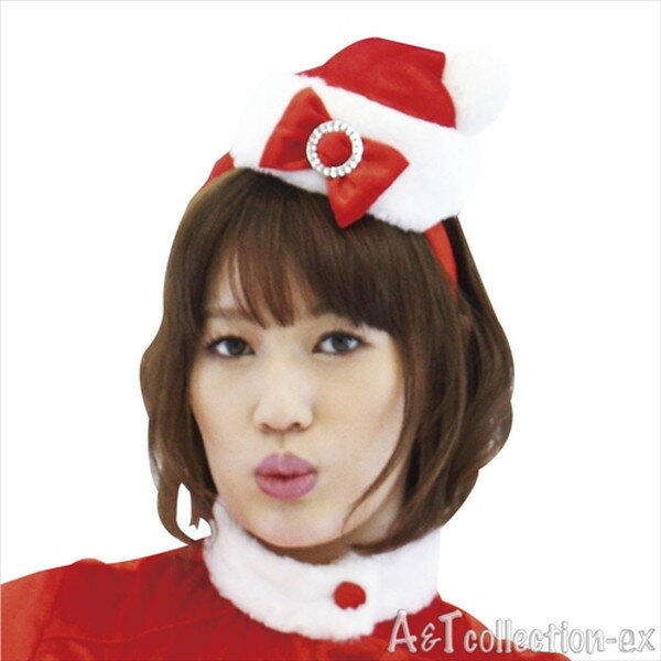 サンタ帽カチューシャ