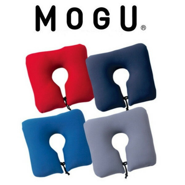 ポータブルネックピロー 【スーパーSALE 10%off】MOGU モグ ポータブルネックピロー レッド RE