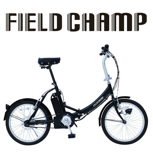 即日出荷 FIELD CHAMP ノーパンク 電動アシスト FDB20E マットブラック 