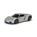 PORSCHE 918 Spyder RCカー 1/24スケール シルバー MG-RCP24F