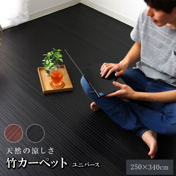 IKEHIKO イケヒコ バンブー カーペット ユニバース 4.5畳 250×340cm
