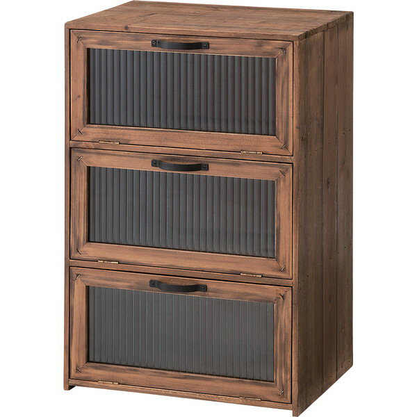 東谷 AZUMAYA フラップ チェスト 幅：40×奥行：30×高さ：60cm CCR-107