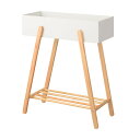 東谷L AZUMAYA プランタースタンド 幅:60.5×奥行:28×高さ:72.5cm PW-51 WH PW-51WH