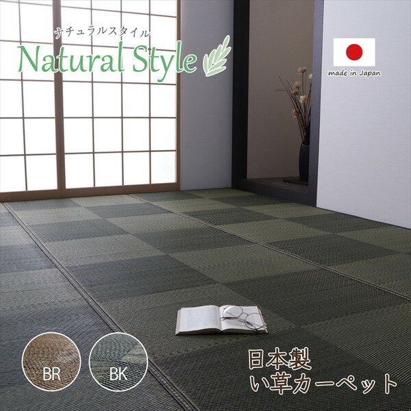 IKEHIKO イケヒコ ノア 国産 い草 カーペット 江戸間4.5畳 261×261cm