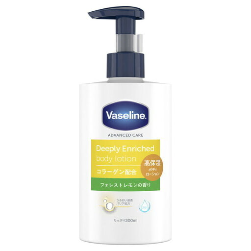 Vaseline ヴァセリン ディープリー エンリッチド ボディーローション フォレストレモンの香り 300ml Vaseline ヴァセリン ディープリー エンリッチド ボディーローション フォレストレモンの香り 300ml