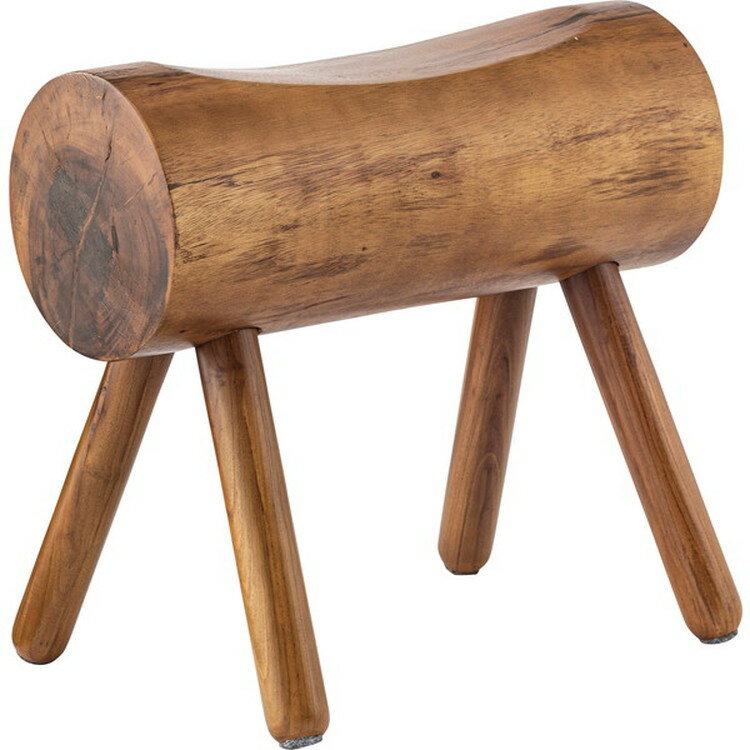 Wooden - 東谷 AZUMAYA ウッド スツール ブラウン JW-641