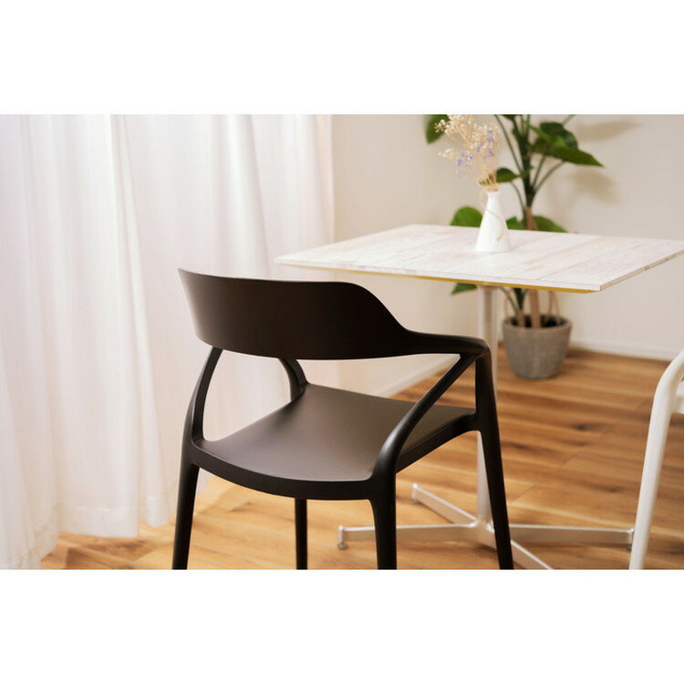 東谷 AZUMAYA チェア ブラック CL-481BK [3]