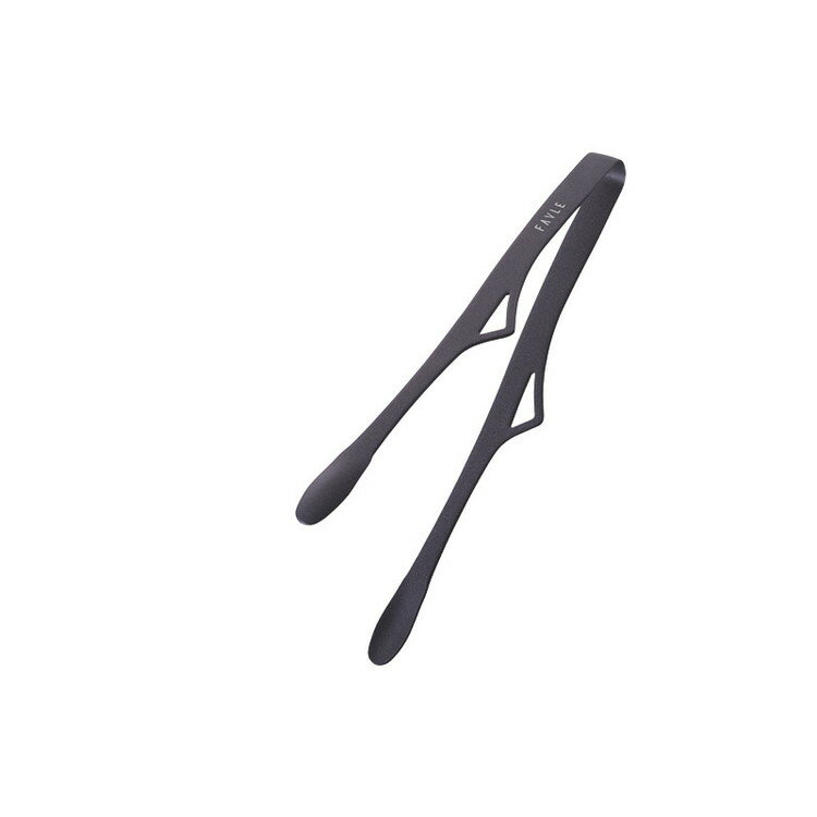 田辺金具 FAVLE スマート トング 25cm 菜 サイ ブラック BOXタイプ