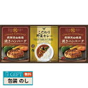 飛騨高山牧場 焼きハンバーグ & こだわりカレーセット BHF-BER ギフト プレゼント 贈り物 贈答 包装 熨斗 のし 無料 【LOI】