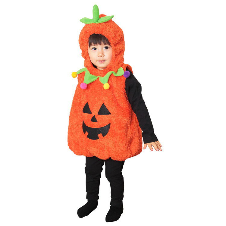 ハロウィン 衣装 仮装 赤ちゃん ベビー baby 80 90 マシュマロ パンプキン サイズ 80～90 パンプキン かぼちゃ カボチャ 南瓜