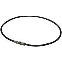 ファイテン RAKUWA 磁気チタン ネックレス BULLET ブラック メタリックブラック 0219TG805053