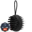 dretec ドリテック Refleu 2way スカルプブラシ ブラック MS-104BK 包装 熨斗 のし 無料 【LOI】