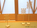組子スティック「タコ」 大・中・小 3本セット 天然木 無塗装 高さ10~20cm 日本製 3樹種から選択 メール便送料込み ラッピングOK プチギフト