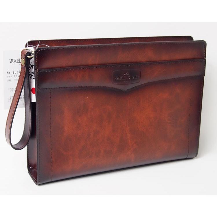 クラッチバッグ セカンドバッグ メンズ 29cm B5サイズ対応　横型 日本製 国産 豊岡製鞄 チョコ 　25350　平野鞄