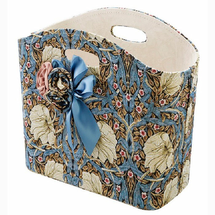 ヴィクトリアフラワー マガジンラック スリッパラック ハノーヴァー フラワー ウィリアムモリス 76334