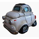 貯金箱 Bang Bang Car white car フィアット500 ヴィンテージ風 車 ホワイト 35107 アメリカン雑貨 ルパン三世 東洋石創