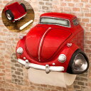 オールディーズ トイレットペーパーホルダー RED CAR アメリカン雑貨 GA485BR