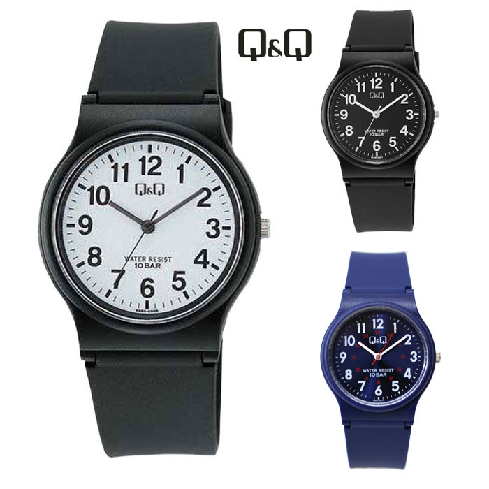 シチズン Q＆Q 腕時計 アナログ 10気圧防水 ウレタンベルト メンズ V06A-017VK・V06A-018VK・V42A-001VK