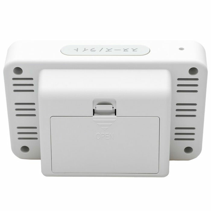 FORMIA フォルミア 自動点灯デジタル電波時計 カレンダー表示 温度湿度 クロック 置き HT-039RC [2]