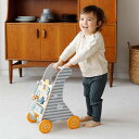 ベビーウォーカー ポーラービー 手押し車 カタカタ 赤ちゃん 1歳 知育玩具 指先 指先の知育 おもちゃ 木製 木のおもちゃ ルーピング ビーズコースター 絵あ...