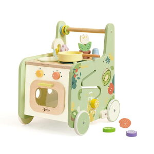 手押し車 赤ちゃん カタカタ ままごと 木のおもちゃ 知育玩具 キッチンウォーカー 出産祝い 赤ちゃん 1歳 誕生日 プレゼント あんよ 歩行練習 ハーフバースデー 男の子 女の子 つかまり立ち 型はめ 積み木 知育玩具 クラシックワールド