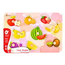 型はめ パズル つまみ付き ペグパズル 果物 フルーツ 知育玩具 1歳半 2歳 フルーツペグパズル カラフル クラシックワールド 誕生日 プレゼント クリスマス...