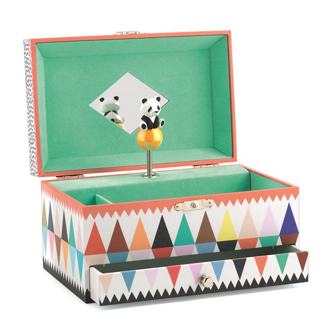 オルゴール プレゼント 子供 宝石箱 ジュエリーケース パンダ グッズ おもちゃ 子供 4歳 5歳 男の子 女の子 誕生日プレゼント パンダズソング