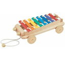 シロフォンカー おもちゃ 鉄琴 車 木製 木のおもちゃ プルトイ 引っ張るおもちゃ 赤ちゃん 幼児 子供 エドインター 出産祝い 1歳 2歳 誕生日 プレゼント 男の子 女の子