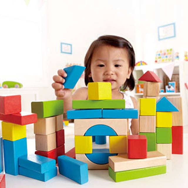 積み木 ドイツ Hape ハぺ　メープルブロック　2歳 3歳 男の子 女の子 誕生日 プレゼント 木のおもちゃ 知育玩具