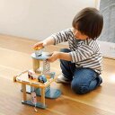 駐車場 車 ミニカー おもちゃ 木製 木のおもちゃ ガソリンスタンド 洗車機 3歳 4歳 誕生日プレゼント 男の子 パーキングガレージ