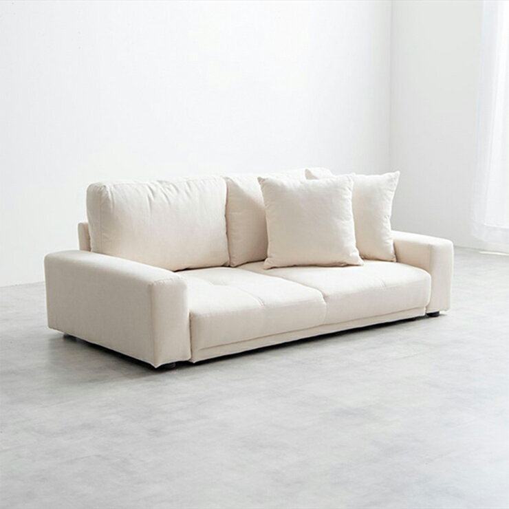 【ポイント7倍！今晩20時開始】長椅子 おしゃれ Lottie 2人掛けローソファ ロータイプ 快適 シンプル ナチュラル モダン 北欧風 高級感 ゆったり ふかふか リビング ダイニング 一人暮らし