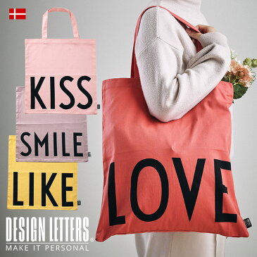 【2021新作】北欧 デンマーク DESIGN LETTERS(デザインレターズ) TOTE BAG フェイバリットトートバッグ ステートメント 4種対応 オーガニックコットン Oeko-tex 認定 エコバッグ 布バッグ 買い物バッグ 持ち運び おしゃれ