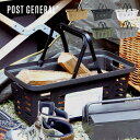 【ポイント最大10倍!15日23:59まで】【国産/スタッキング可能/単品】POST GENERAL(ポストジェネラル) ヘビーデューティーバスケット ロング 4色対応 カゴ バスケット バッグ ストレージ お買い物 ショッピング 収納 雑貨 プラスチック アウトドア キャンプ カジュアル