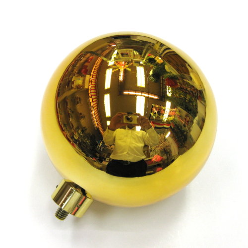 国旗球（金球） 13cm ネジ式 【あす楽対応】