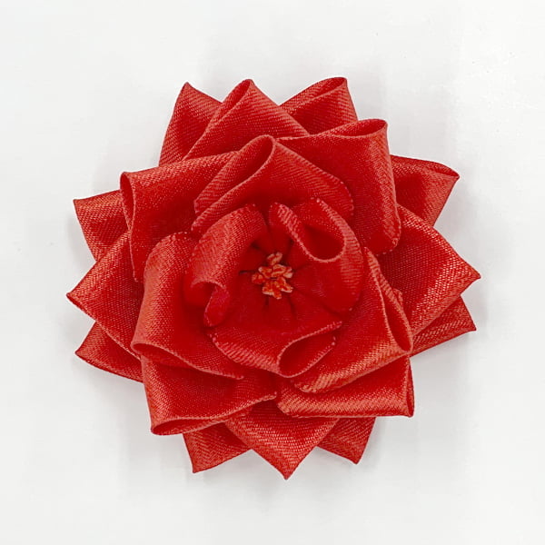 式典用リボン記章（胸章 徽章） 小リボンバラ 花のみ 3