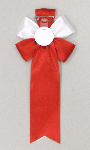 式典用リボン記章（胸章 徽章） 中旭光 （在庫限りセール品）